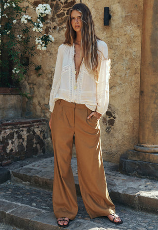 London Pleated Pant