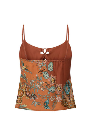 Mojave Lily Lace Up Cami