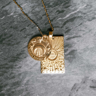 Sagittarius Stargazer Zodiac Necklace