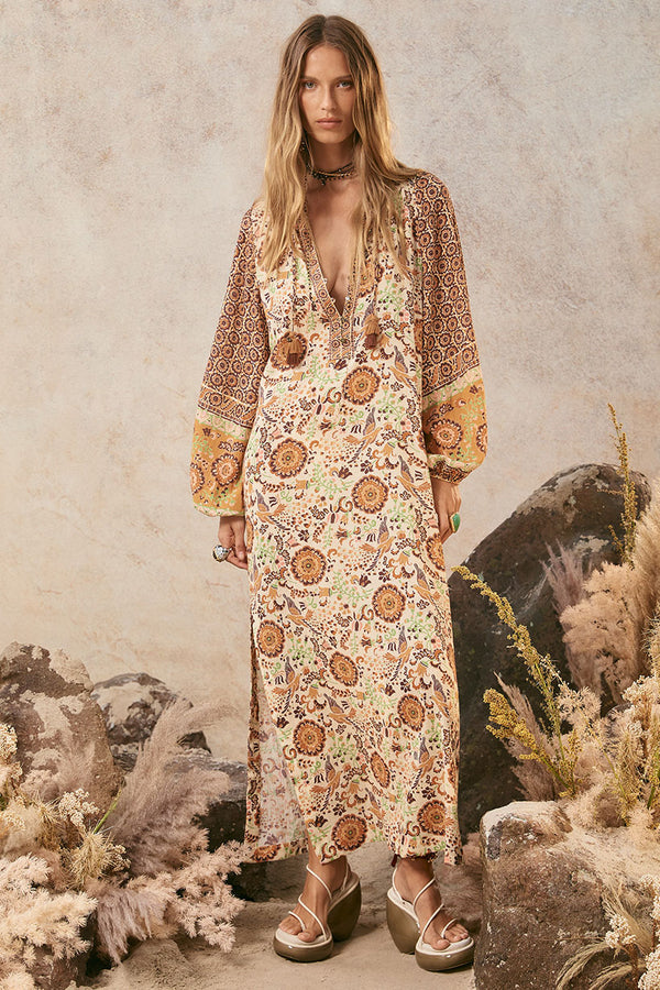 Sannah Boho Maxi Dress  SPELL