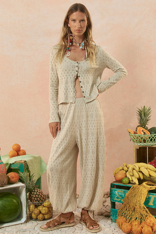 Rhodes Knit Harem Pant