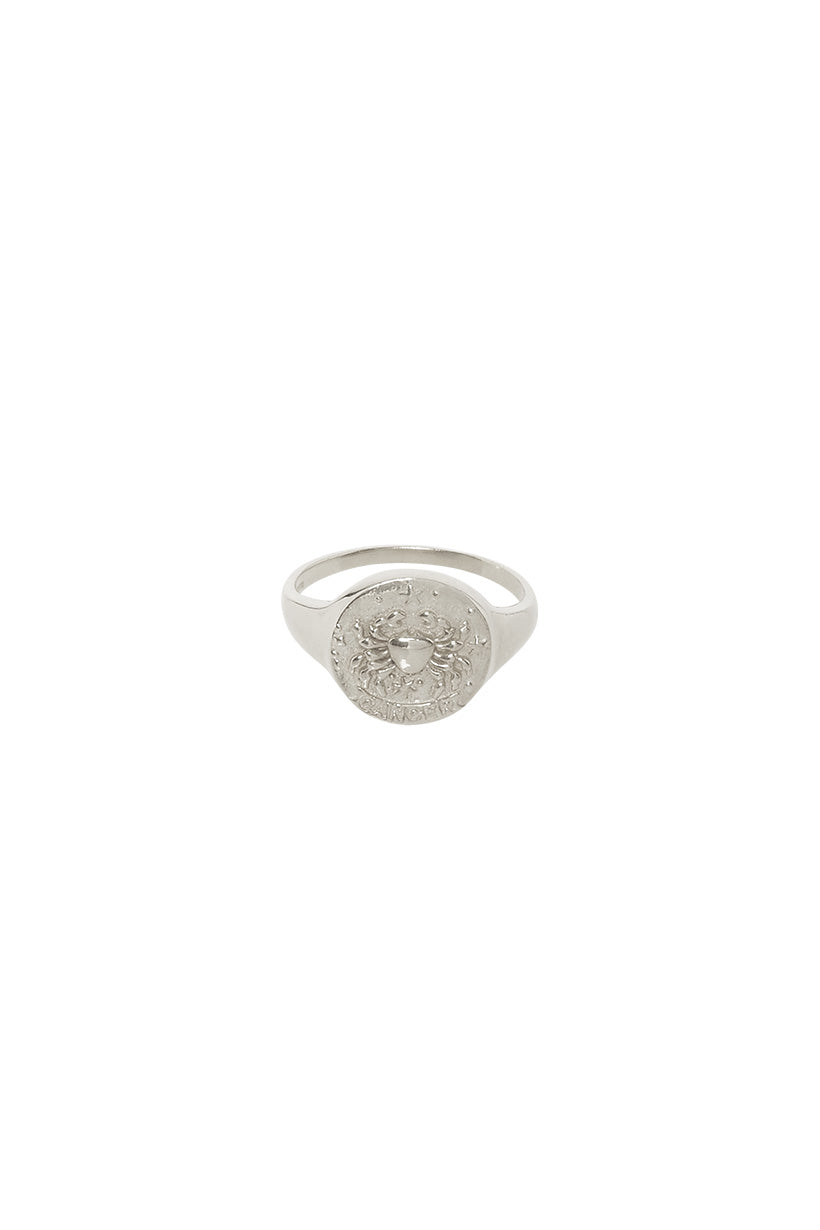 Cancer Stargazer Zodiac Ring